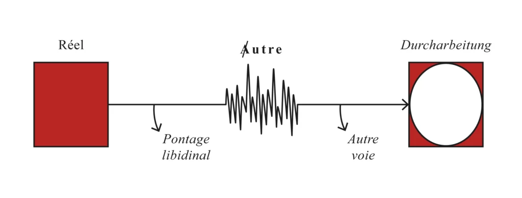 Schéma - Les trois voies libidinales